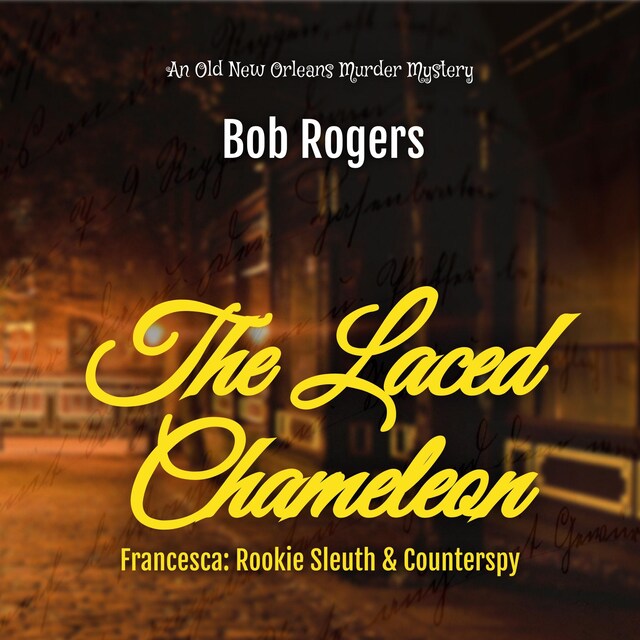 Book cover for The Laced Chameleon