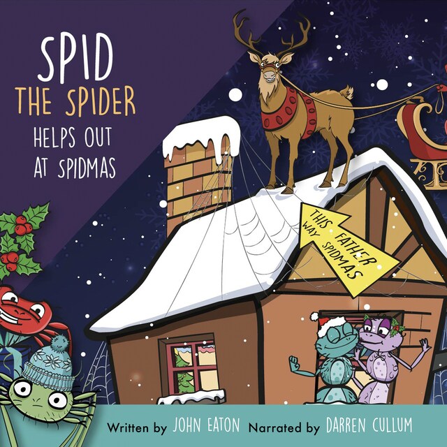 Book cover for Spid the Spider Helps Out at Spidmas