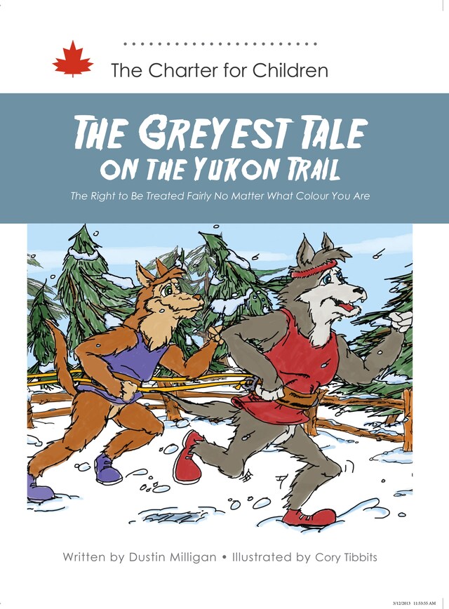 Okładka książki dla The Greyest Tale on the Yukon Trail