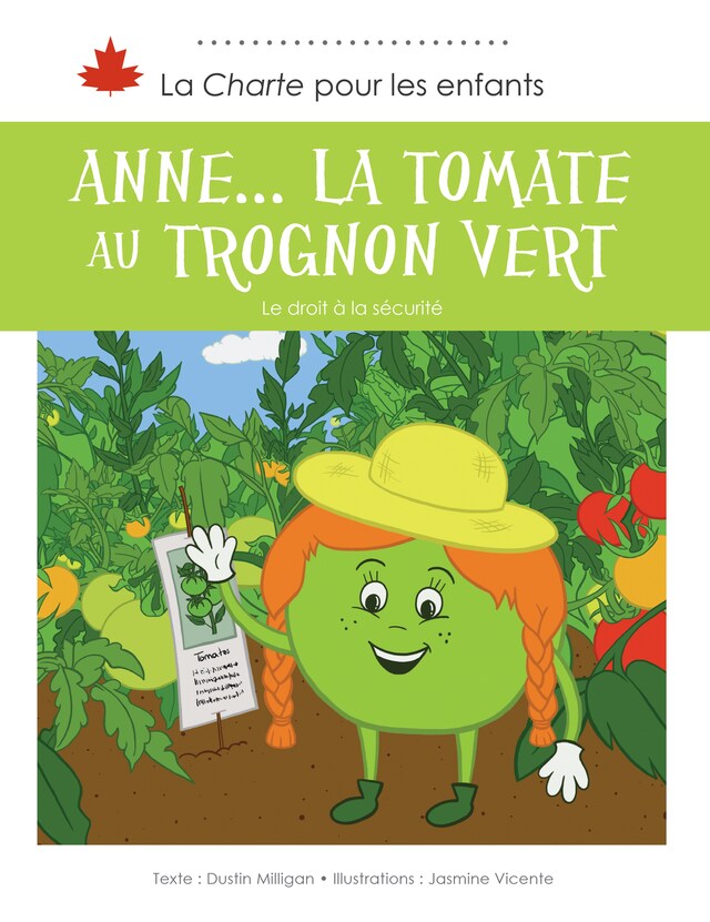 Okładka książki dla Anne… la tomate au trognon vert