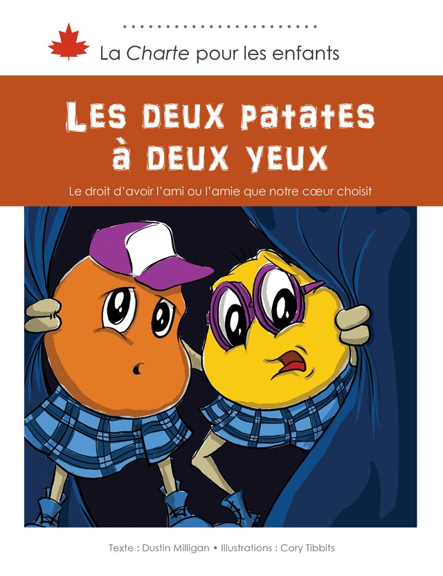 Buchcover für Les deux patates à deux yeux