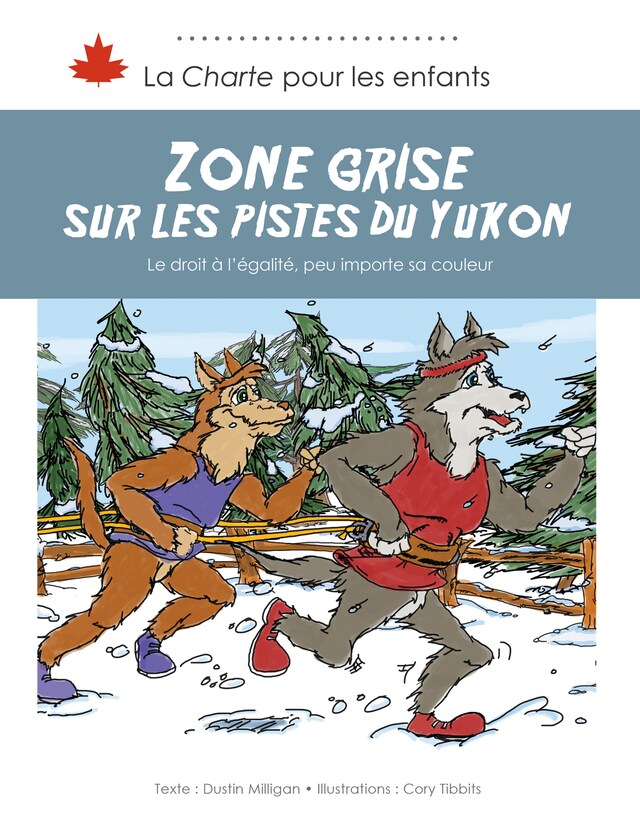 Boekomslag van Zone grise sur les pistes du Yukon