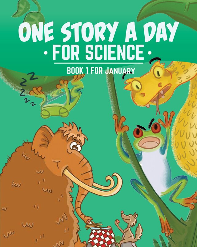 Couverture de livre pour One Story a Day for Science