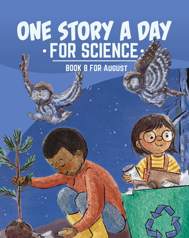 Couverture de livre pour One Story a Day for Science