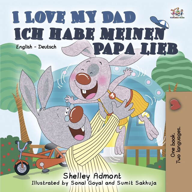 Bokomslag for I Love My Dad (English German)