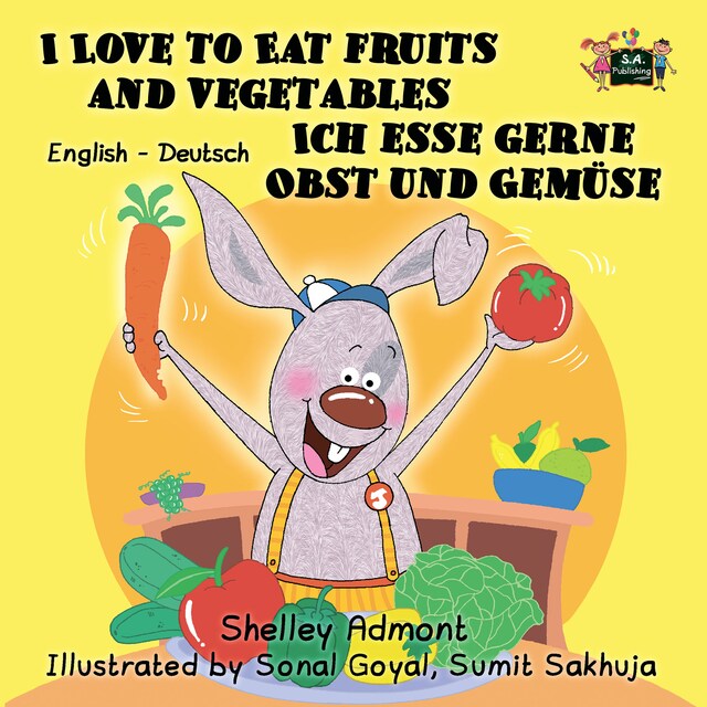 Buchcover für I Love to Eat Fruits and Vegetables (English German)