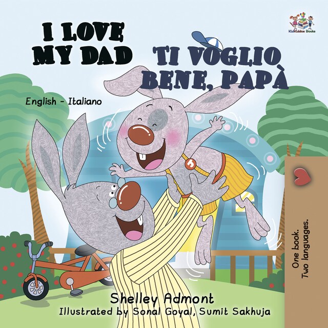 Copertina del libro per I Love My Dad Ti voglio bene, papà (English Italian)