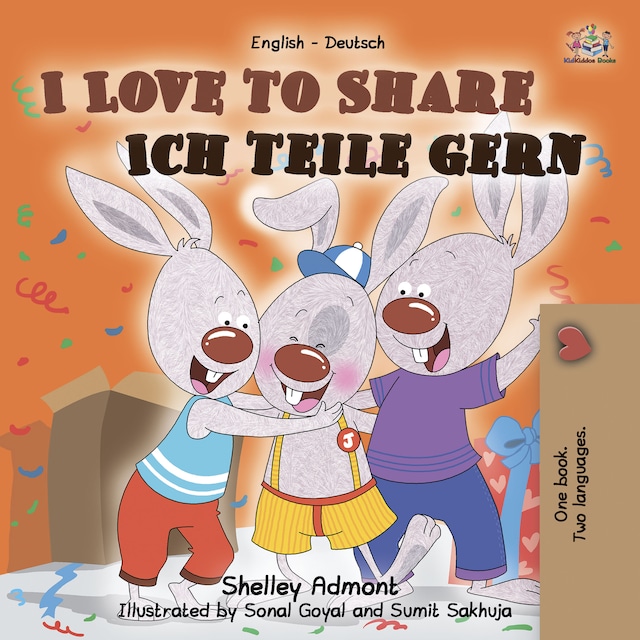 Okładka książki dla I Love to Share (English German)
