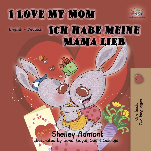 Portada de libro para I Love My Mom (English German)