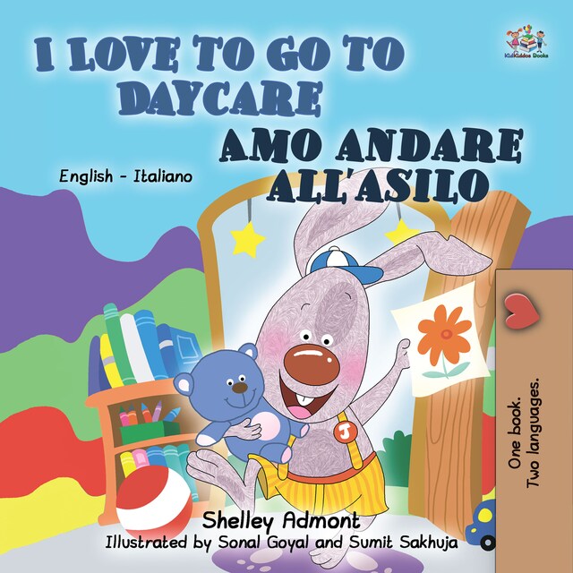 Bokomslag för I Love to Go to Daycare Amo andare all’asilo (English Italian)