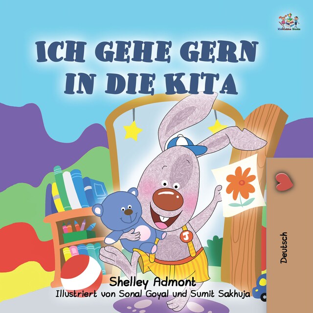 Buchcover für I Love to Go to Daycare (German Only)