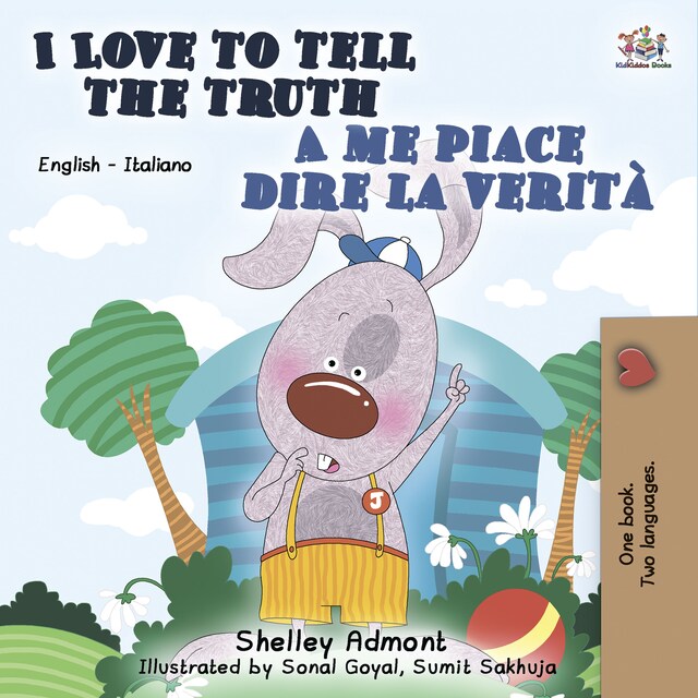 Portada de libro para I Love to Tell the Truth A me piace dire la verità (English Italian)