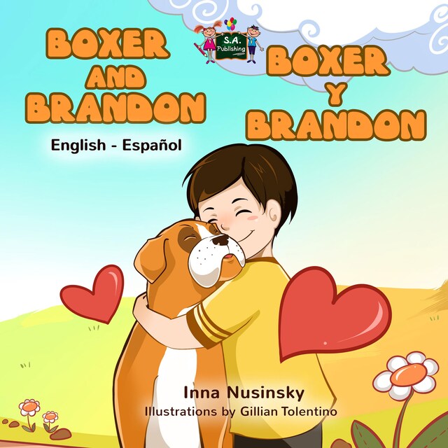 Book cover for Boxer and Brandon Boxer y Brandon (English Spanish)