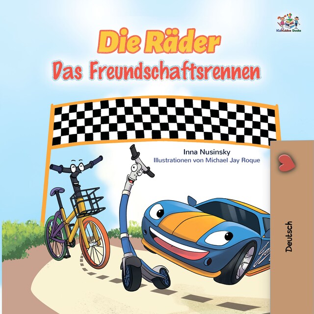 Buchcover für The Wheels: The Friendship Race (German Only)