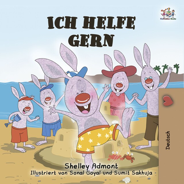 Buchcover für I Love to help (German Only)