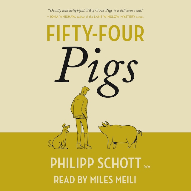 Kirjankansi teokselle Fifty-Four Pigs
