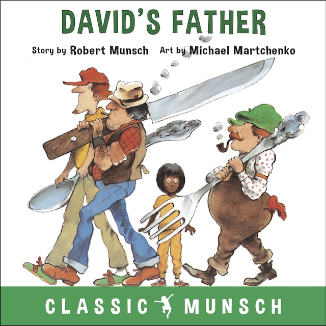 Bogomslag for David’s Father (Classic Munsch Audio)