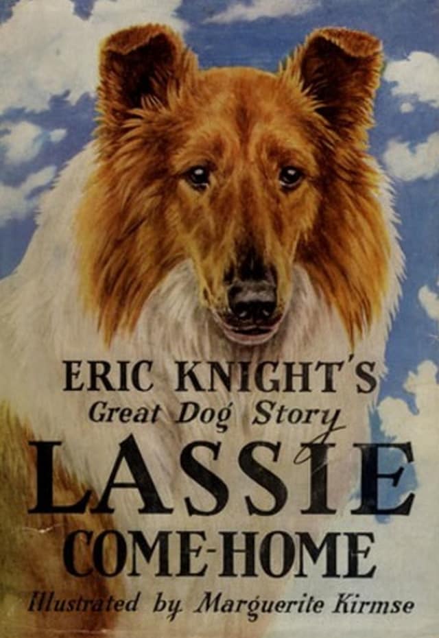 Copertina del libro per Lassie Come-Home