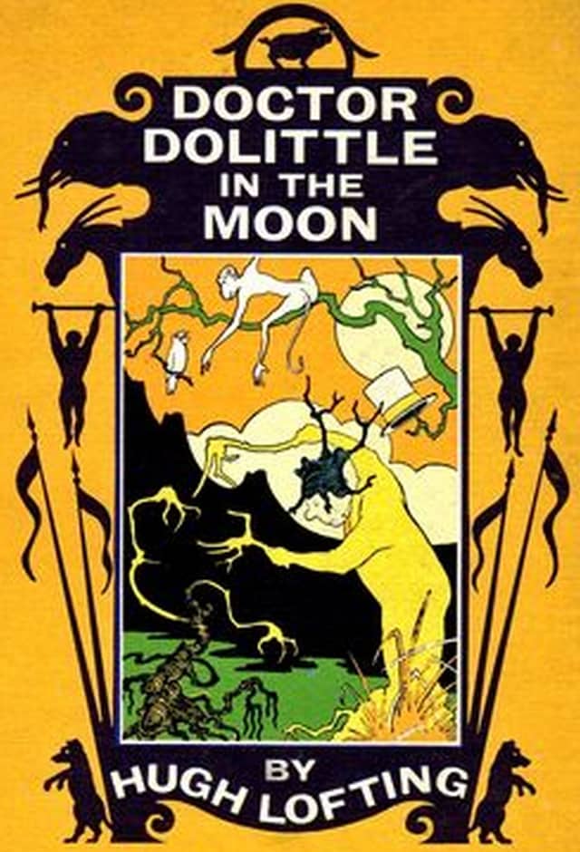 Bokomslag for Doctor Dolittle in the Moon
