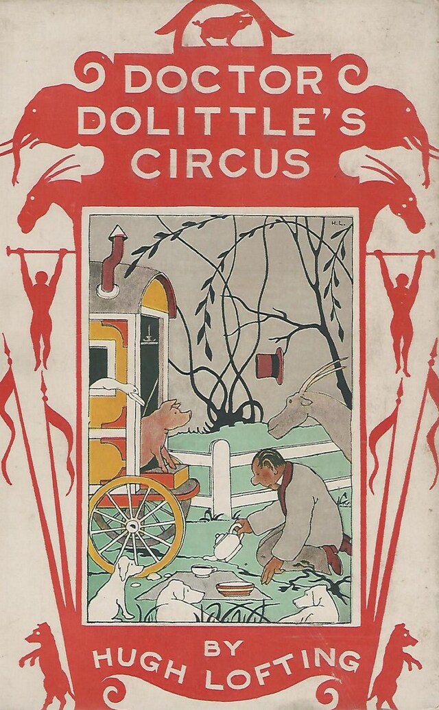 Kirjankansi teokselle Doctor Dolittle's Circus