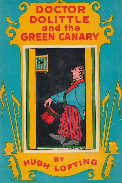 Doctor Dolittle and the Green Canary bookCoverFor