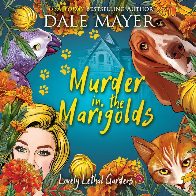 Book cover for Murder in the Merigolds