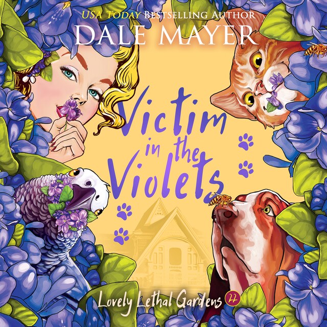 Book cover for Victim in the Violets