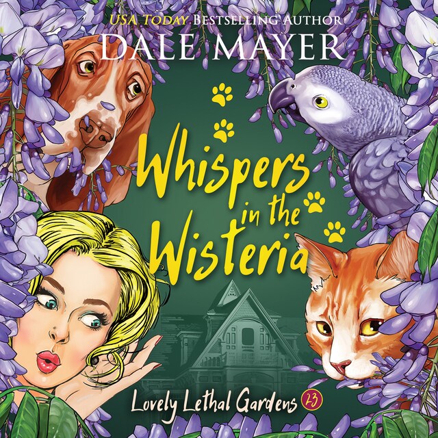 Copertina del libro per Whispers in the Wisteria