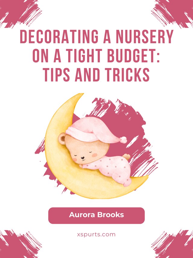 Kirjankansi teokselle Decorating a Nursery on a Tight Budget- Tips and Tricks