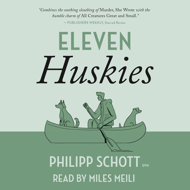 Book cover for Eleven Huskies