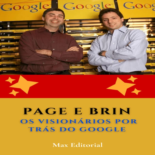 Portada de libro para Page e Brin: Os Visionários por Trás do Google