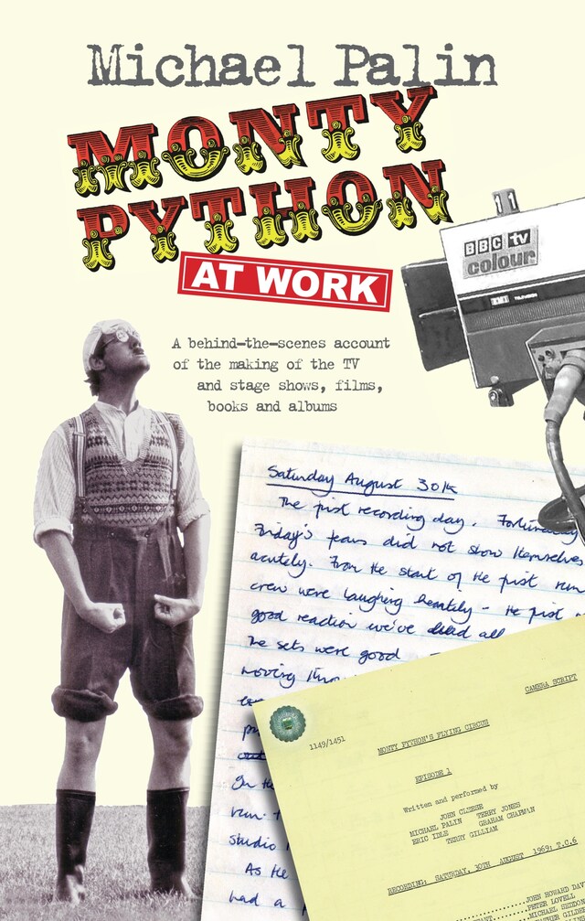 Copertina del libro per Monty Python at Work