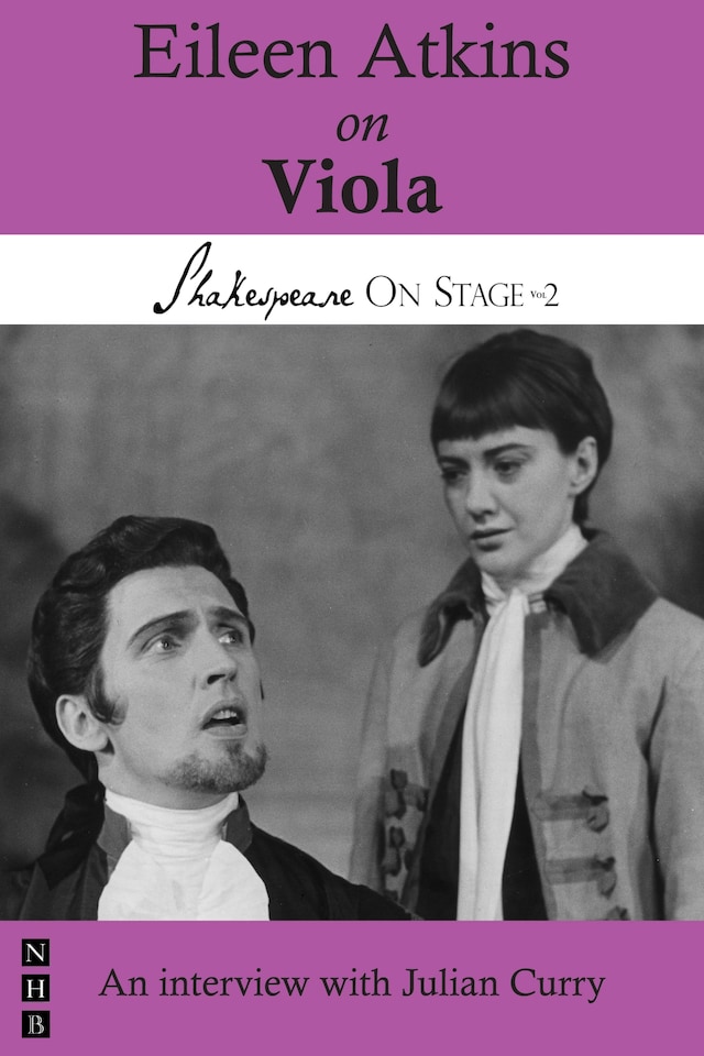Kirjankansi teokselle Eileen Atkins on Viola (Shakespeare On Stage)