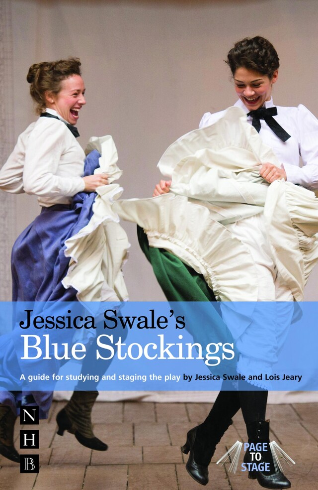 Kirjankansi teokselle Jessica Swale's Blue Stockings