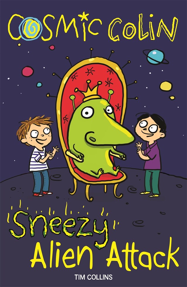 Couverture de livre pour Sneezy Alien Attack