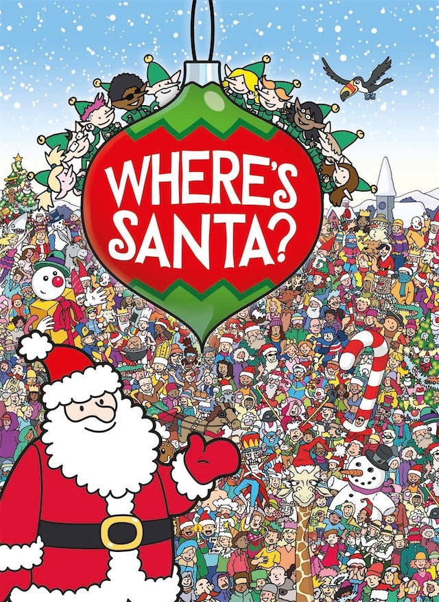 Portada de libro para Where's Santa?