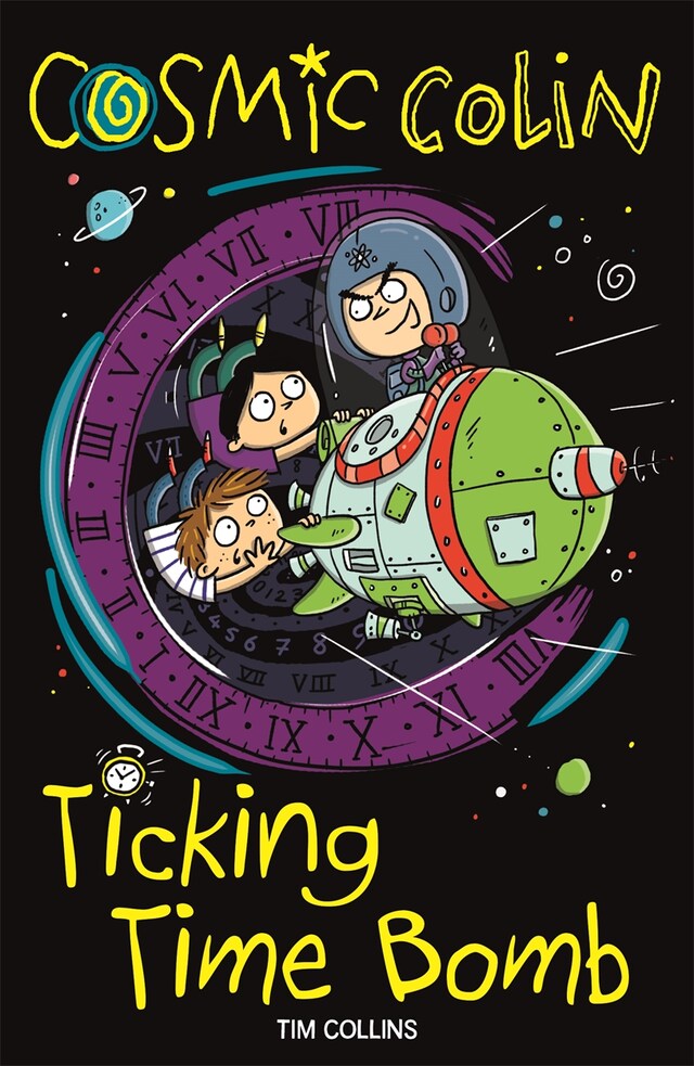 Book cover for Cosmic Colin: Ticking Time Bomb
