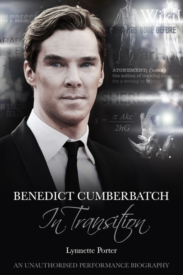 Kirjankansi teokselle Benedict Cumberbatch, In Transition