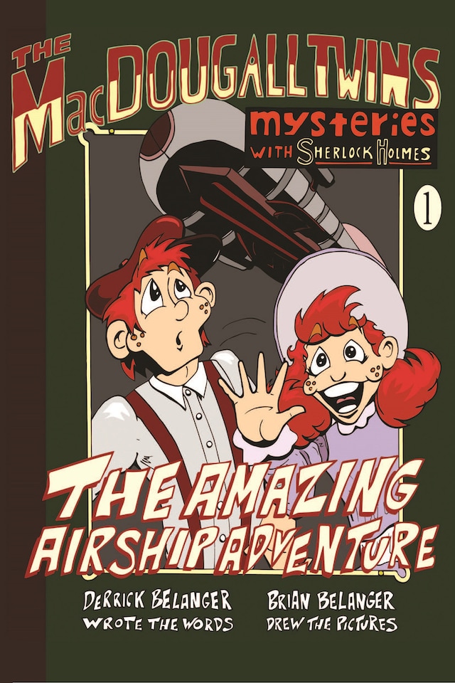 Book cover for The Amazing Airship Adventure