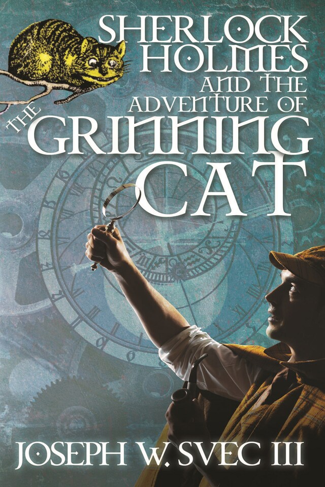 Kirjankansi teokselle Sherlock Holmes and the Adventure of the Grinning Cat