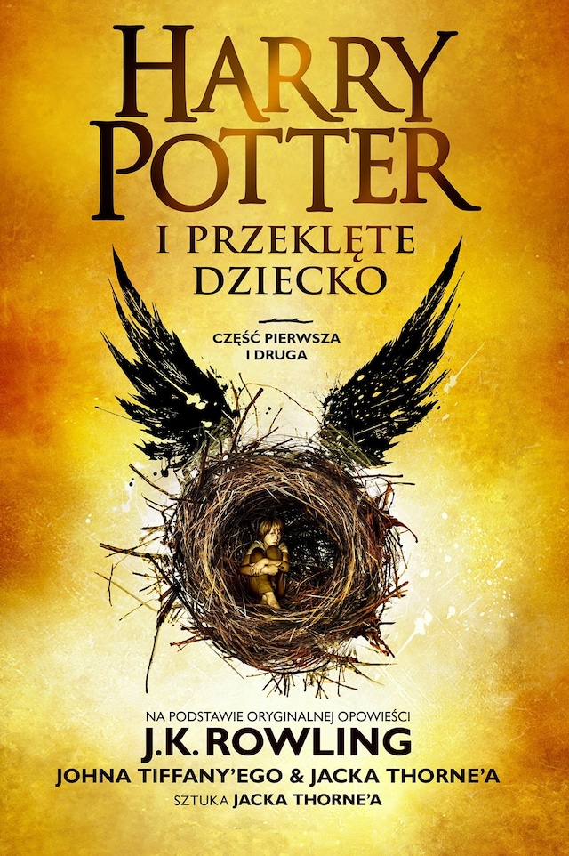 Boekomslag van Harry Potter i Przeklęte Dziecko. Część pierwsza i druga