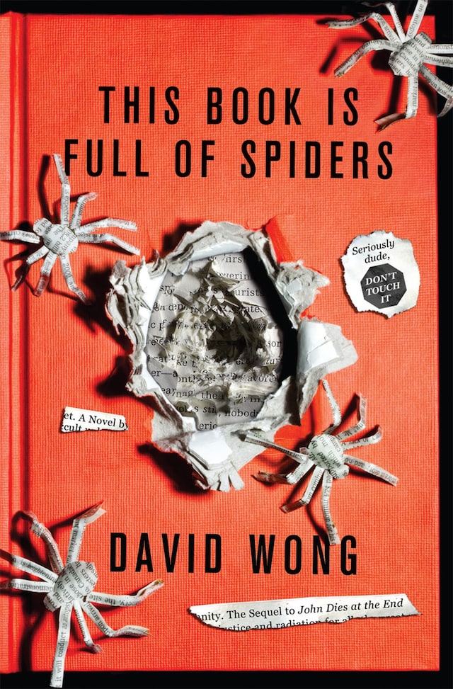 Portada de libro para This Book Is Full Of Spiders: Seriously Dude Don't Touch It