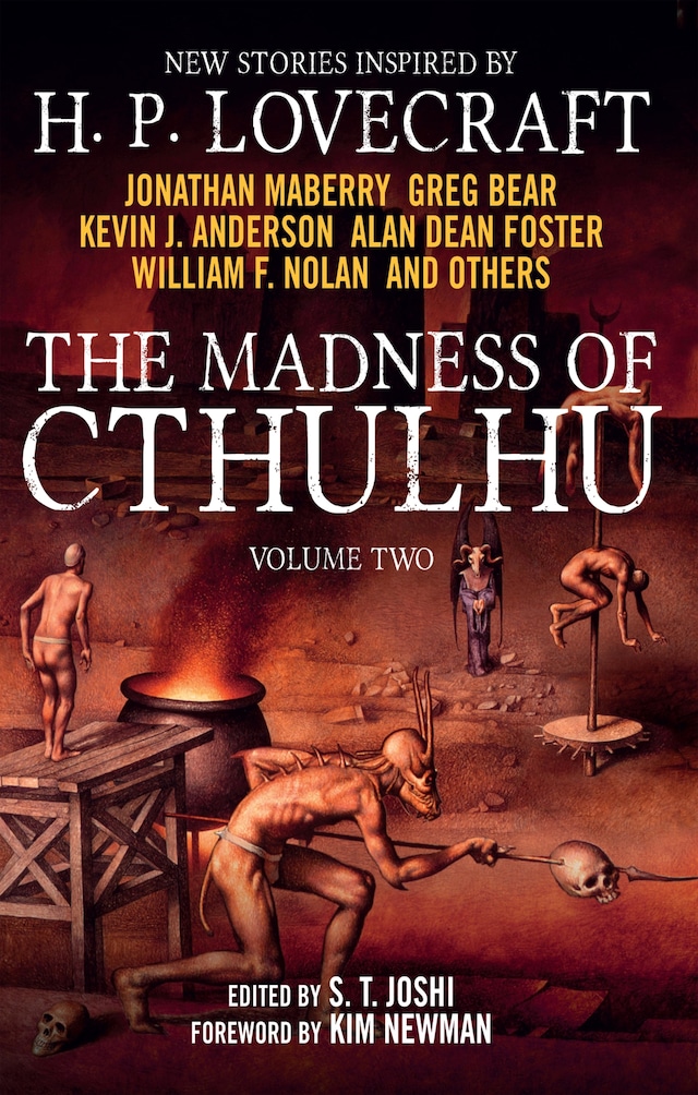 Book cover for The Madness of Cthulhu Anthology