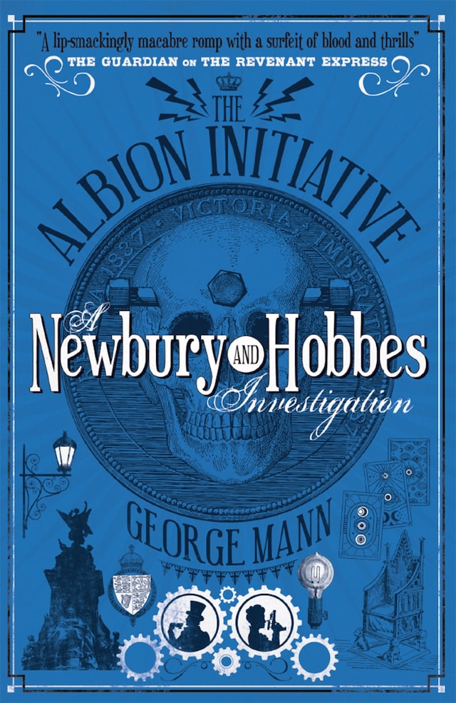 Book cover for The Albion Initiative: A Newbury & Hobbes Investigation