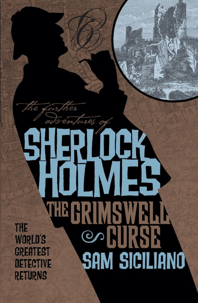 Book cover for Sherlock Holmes: The Grimswell Curse