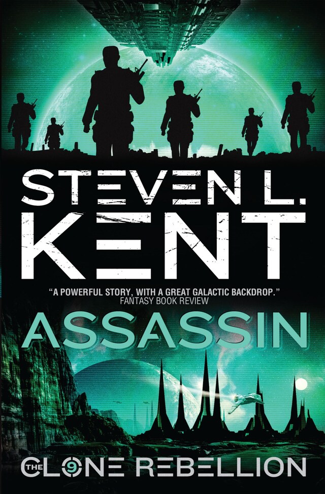 Book cover for The Clone Assassin