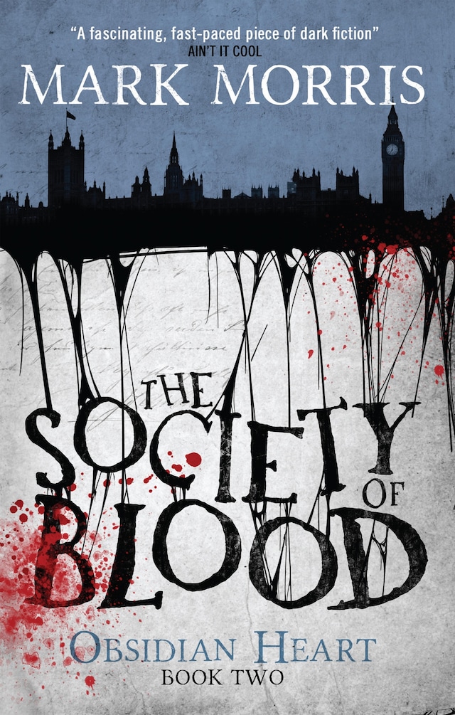 Book cover for The Society of Blood