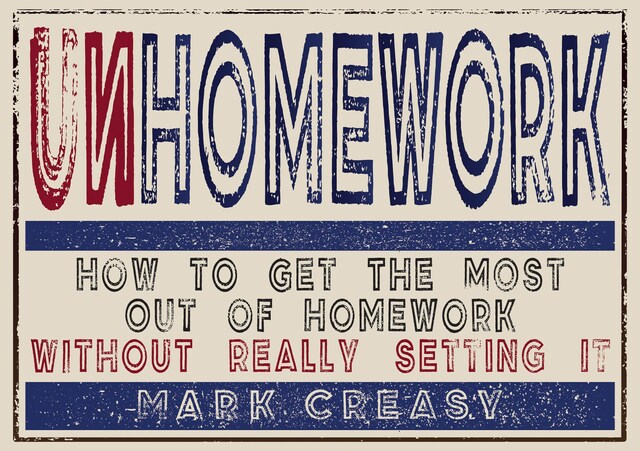 Copertina del libro per Unhomework