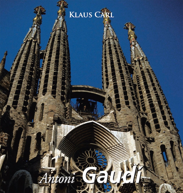 Kirjankansi teokselle Antoni Gaudí