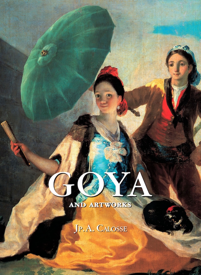 Book cover for Goya and artworks